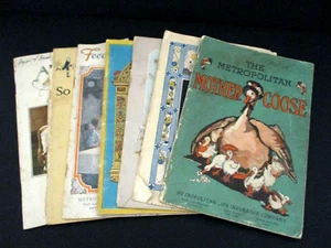 Set of 7 MET LIFE - 1920s Ephemera Books - Picture 1 of 9