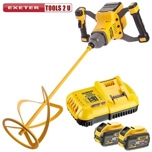Dewalt DCD240X2 54V XR Flexvolt Brushless Paddle Mixer Kit 2 x 9ah Batteries - Picture 1 of 5