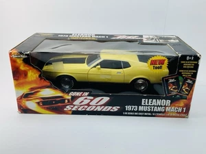 American Muscle Eleanor 1973 Mustang Mach 1 - Gone In 60 Seconds - 1:18 Diecast - Picture 1 of 11