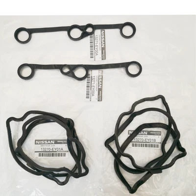 INFINITI Valve Cover Gasket Set 13270EY01A 13270EY01B for G37 QX50 QX70 OEM US - Изображение 1 из 3