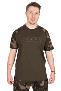 Fox Khaki/Camo Outline T-Shirt Shirt Angelshirt - Alle Görßen - Angel Bekleidung - Bild 1 von 9