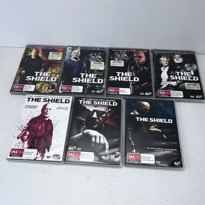 The Shield Complete Dvd Series Seasons 1-7 Region 4 Very Good Condition - image 1 of 4