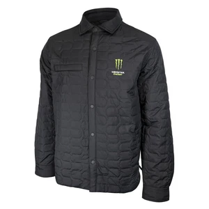 Monster Energy gesteppte schwarze leichte gefütterte Jacke Größe wählbar - Bild 1 von 7