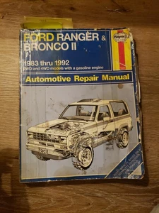 Haynes 1983-1992 Ford Ranger & Bronco Ii 2Wd 4Wd - Repair Manual 36070 - Picture 1 of 5