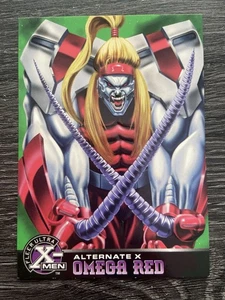 Omega Red (1995, Fleer Ultra X-Men) Alternate X Embossed Card 15 of 20 - Picture 1 of 2