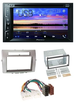 Pioneer Bluetooth 2DIN USB DVD DAB MP3 Autoradio für Toyota Corolla Verso 04-09 - Bild 1 von 4