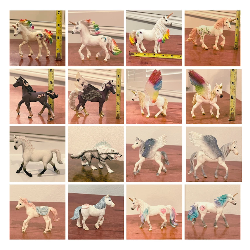 Schleich Bayala Horse Pegasus Unicorn or Eldrador Monster Wolf Figurine Toy - Image 1 of 1