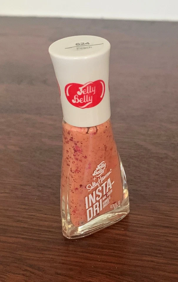 2 Jelly Bean Sally Hansen Insta Dri Nail Polish Color Peach 624