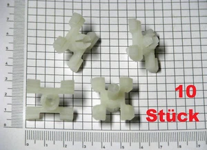 10 Klammer Clips für Zierleiste BMW 02 M10 1502 1602 1802 2000 2002 tii - Bild 1 von 1