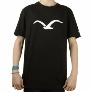 Cleptomanicx Seagull Black T-Shirt - Picture 1 of 1