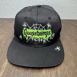 Goosebumps Hat Cap Snapback Youth Kids Black ANNCO 1995 Novel Book TV Show - Picture 1 of 11