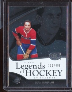 2011-12 SPx Legends Of Hockey #113 Jean Beliveau 130/499