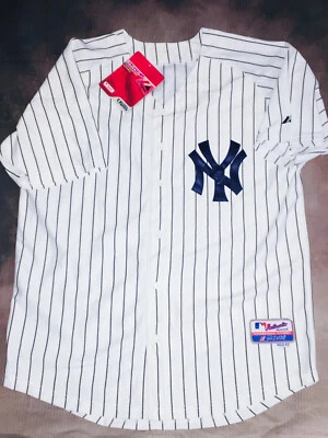 100% Authentic Majestic New York Yankees Alex Rodriguez Home Jersey SZ 52 - Image 1 of 3
