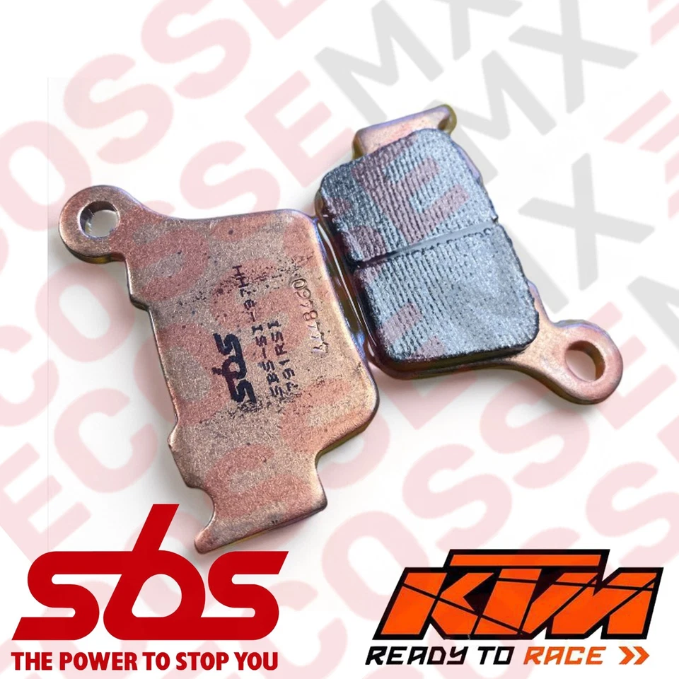 PASTILLAS FRENO TRASERO RENDIMIENTO SINTERIZADO KTM EXC300TPi SBS 791RSI 2004-2024 Foto 1 de 4