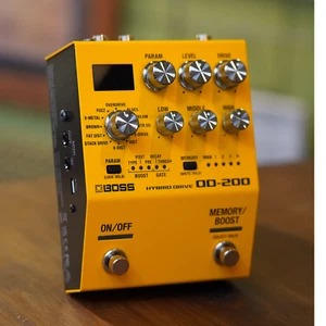 BOSS OD-200 HYBRID DRIVE Guitar Effect Pedal Analog & Digital Overdrive OD200 - Picture 1 of 12