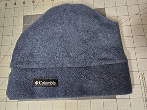 Columbia Sportswear Company Youth Fleece Beanie Hat Size S/M Blue - Picture 1 of 4