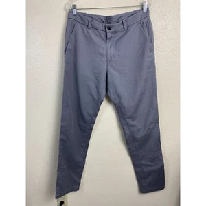 Lululemon Gray Commission Pant Men 32x32 Chino Golf Warpstreme Performance - Picture 1 of 13