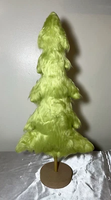 Grinch Furry Green Christmas Tree 18 Inch Hobby Lobby SOLD OUT New 2024 - Image 1 of 4