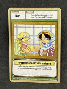 ONE PIECE TCG PROMO (PERFORMANCE) TUTTO O NIENTE BA-W02 ITA NM - Picture 1 of 2