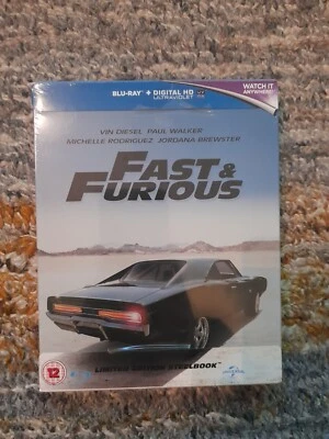 FAST AND FURIOUS 4 BLU RAY STEELBOOK BRAND NEW SEALED - Image 1 of 4