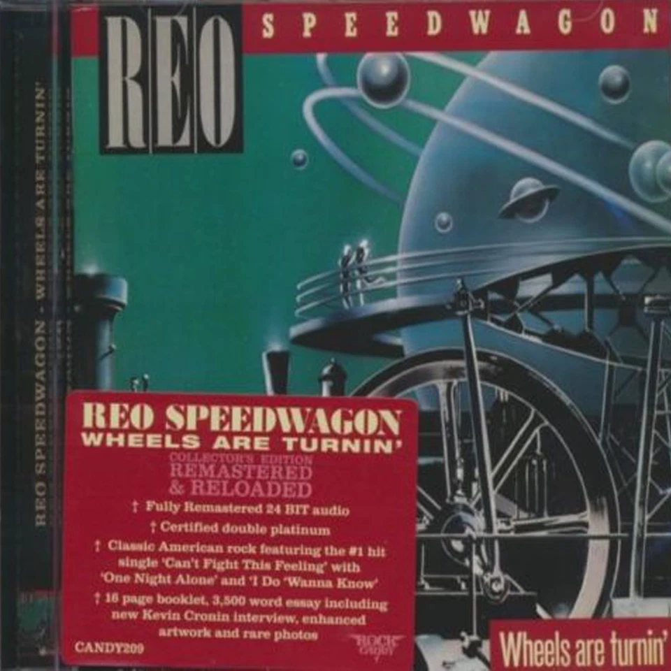 REO SPEEDWAGON - Wheels Are Turnin' - Rock Candy Remastered Edition - CD - Image 1 of 1