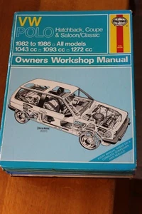 VW Polo Hatchback Coupe Saloon 1982 - 1986 Haynes Owners Workshop Manual 813 - Picture 1 of 3