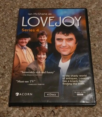 Lovejoy: Series 4 (DVD, 2015, 4-Disc Set) Rare OOP Ian McShane Region 1 USA - Image 1 of 2