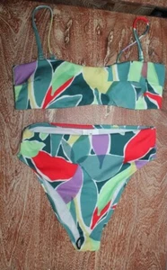 Neuf : Ensemble Maillot De bain 2 pièces TIFFOSI Imprimé Taille XL - Foto 1 di 7