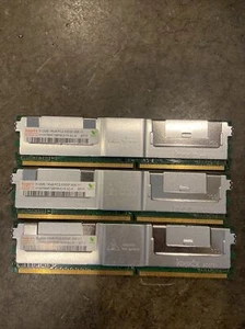 3 512MB Hynix DDR2 667MHz PC2-5300F 1Rx8 ECC Fb-dimm RAM HYMP564F72BP8N3-Y5 AC-A - Picture 1 of 2
