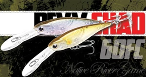 Lucky Craft Bevy Shad 60FC Tieftauchen (8 Fuß) hängend 2 1/4"" Kurbelköder - Bild 1 von 48