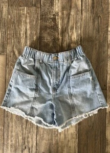ZARA BEAUTIFUL GIRL JEAN SHORTS, SIZE 11-12 СМ 152 - Picture 1 of 11