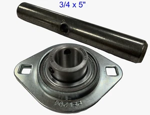DUMP TRUCK Tarp 3/4 Roller Flange Bearing w/5" Spool Shaft P/N 145 - Picture 1 of 4