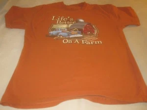 Shirt T XL Men Orange Jeff Foxworthy's Red neck wear ~ 3410 - Picture 1 of 9