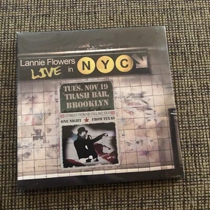 LANNIE FLOWERS Live in NYC OUT OF PRINT 2014 CD SEALED CD USA Texas - Picture 1 of 2