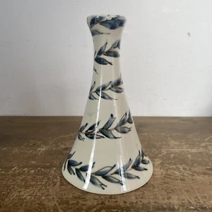Jersey Pottery Bell Vintage Studio Blue Floral Art - Picture 1 of 8