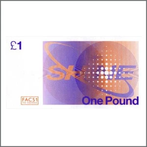 Factory FAC 51 Hacienda Shine One Pound Note John Macklin Collection (UK) - Picture 1 of 2
