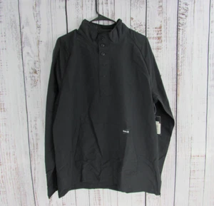 Hurley Drifter Popover Jacket Shirt Mock Neck Pouch Size Large NWT - Picture 1 of 9