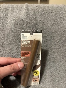 Maybelline Brow Extensions Fiber Eyebrow Pomade Crayon Soft Brown 255 - Picture 1 of 2
