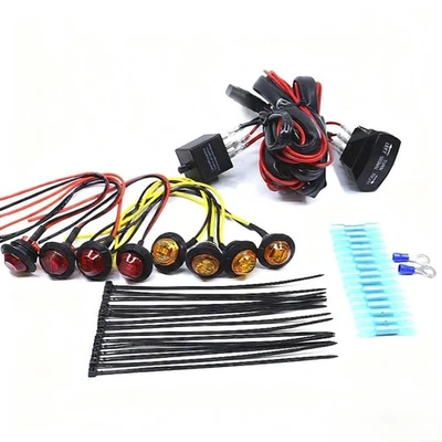 UTV Turn Signal Handlebar Switch Kit Copper Contacts Easy Installation - Image 1 of 4