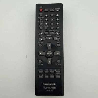 Panasonic EUR7621070 Reproductor de DVD Control Remoto DVD-S25, DVD-S23 Original de Fábrica Foto 1 de 4