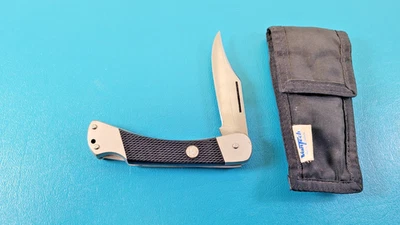 Navaja de Bolsillo Plegable Capitán Grande Inoxidable Alemana Modelo 265 c. 1983 TR737 Foto 1 de 4