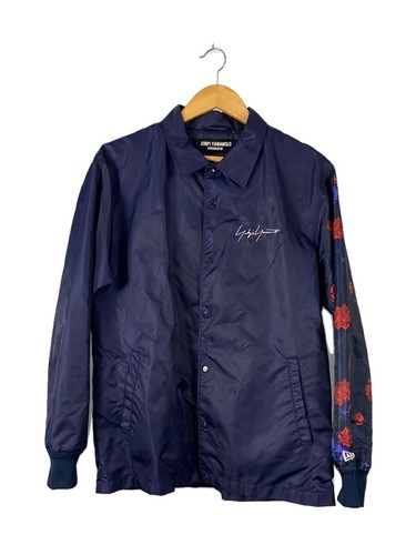 Yohji Yamamoto Arm Skull Rose Coach Jacket Nylon Nvy Hw Y30 600
