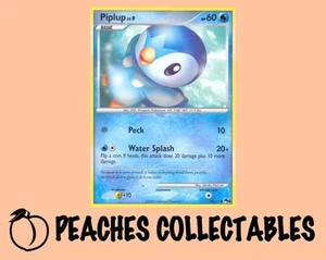 Pokemon - Piplup - 015/017 - POP Series 6 - Holo - Common LP - Picture 1 of 1