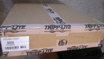 Tripp Lite Switched PDUMH15NET 16-Outlets PD88D9 Single-Phase Switched PDU NEW - Image 1 of 4