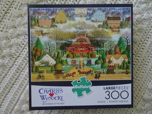 Charles Wysocki MELODRAMA EN LA NIEBLA 300 Piezas Grandes Puzzle Nuevo - Imagen 1 de 2