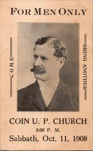 Goldpath: postal de Estados Unidos 1908 solo para hombres, sábado CV879_P29 - Imagen 1 de 2