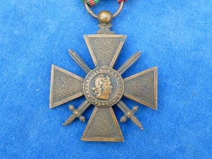 JOLI Nice ! MEDAILLE WWI Medal - CROIX DE GUERRE 1914 - 1917 - PALME - Imagen 1 de 5