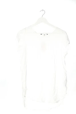 VERO MODA Blusa de manga corta Mujeres Blusa Talla EU 38 blanco look casual - Imagen 1 de 4