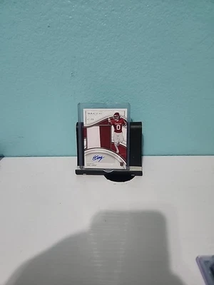 2023 Immaculate Collegiate #32 Eric Gray RPA Rookie Patch Auto 36/99 - Image 1 of 2