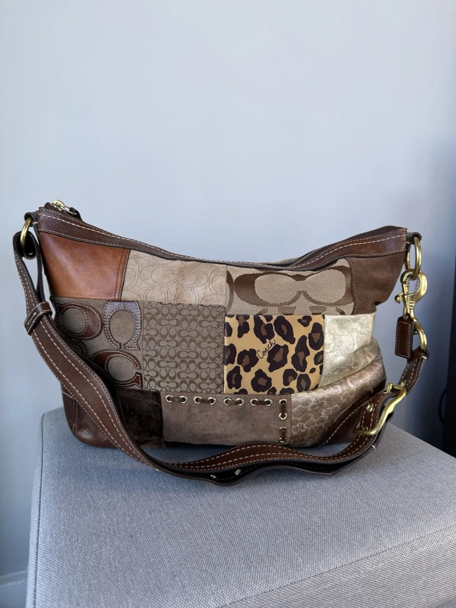 Coach Patchwork Shoulder Bag Exterior Bags & Handbags for Women